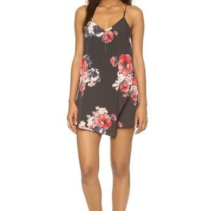 NWT Free People Chiffon Print Cascades combo dress